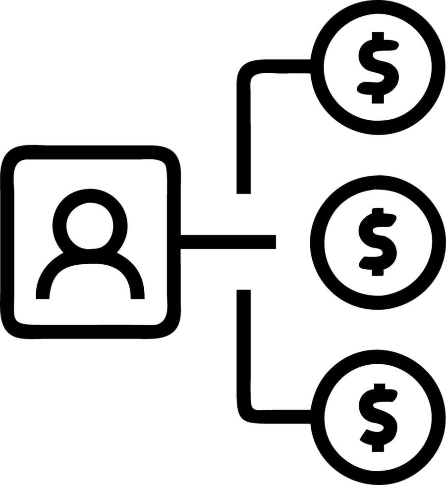 passive income royalties vector