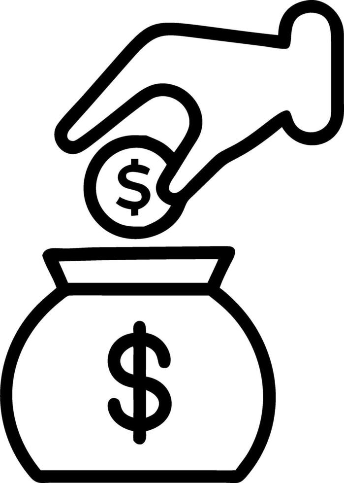passive income high yield savings vector