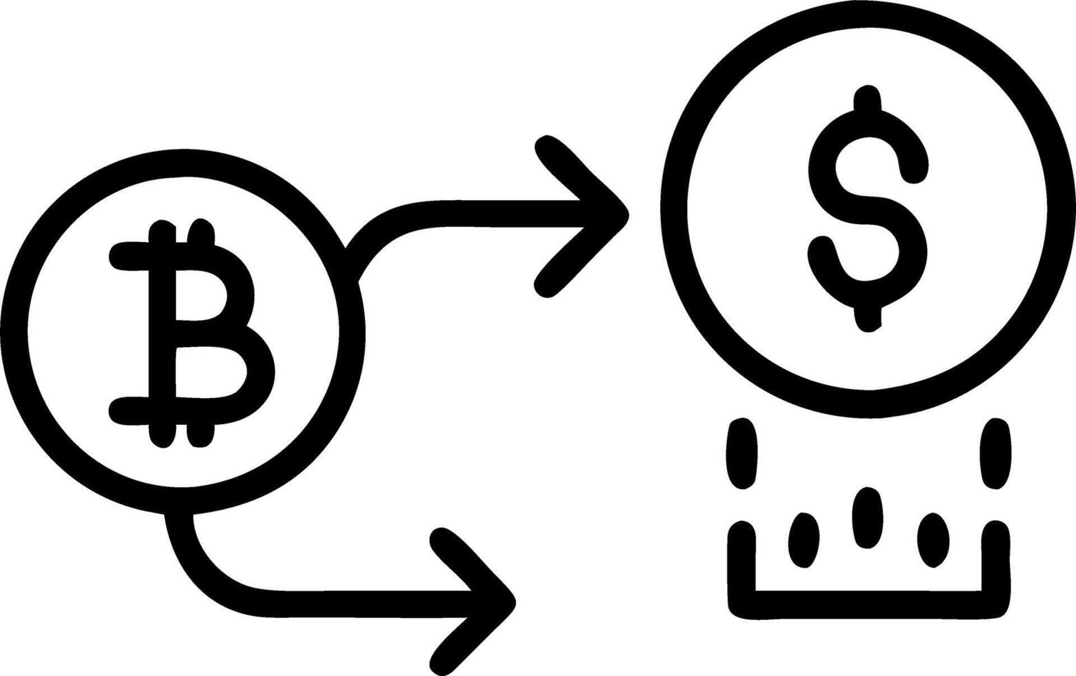 passive income cryptocurrency vector