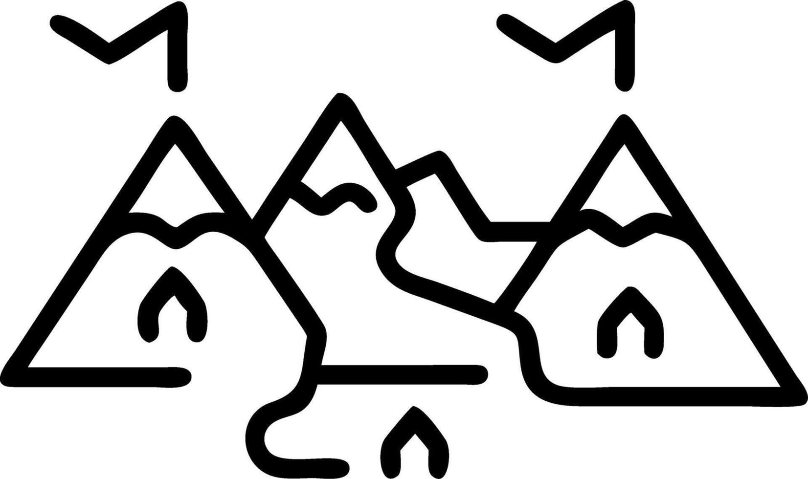 landscape and nature and terrain vector