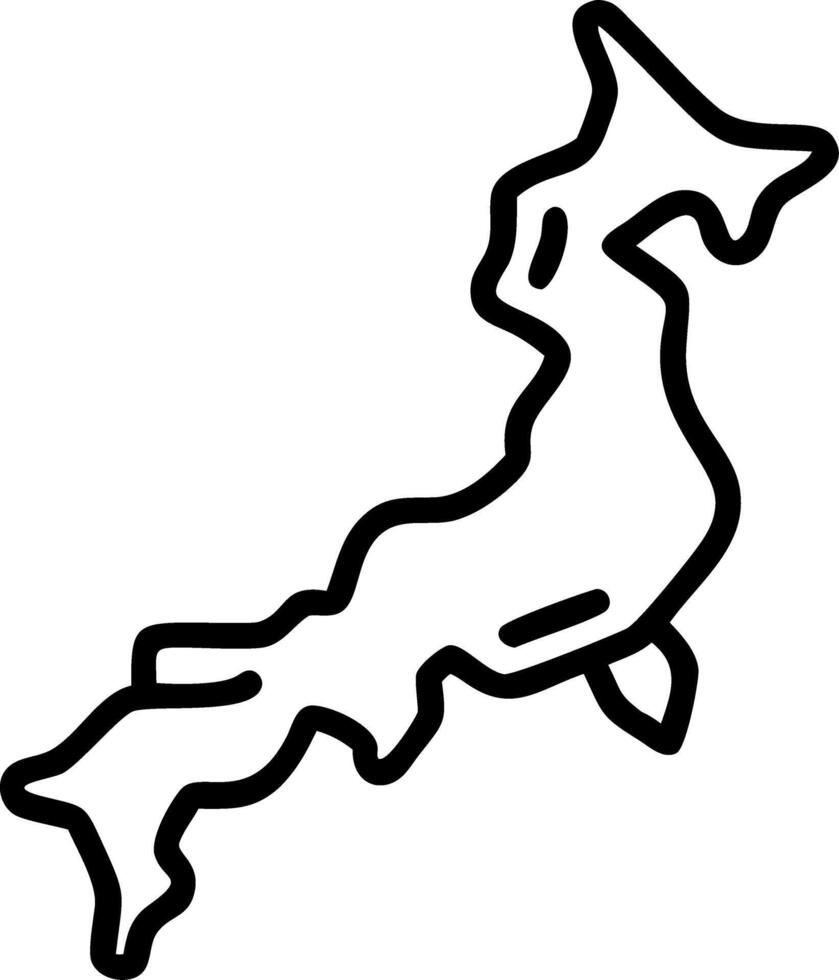japan and nature and heritage vector