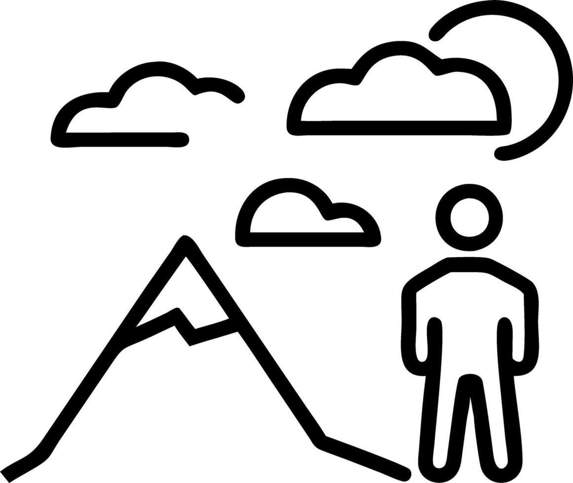 japan and history and mountains vector