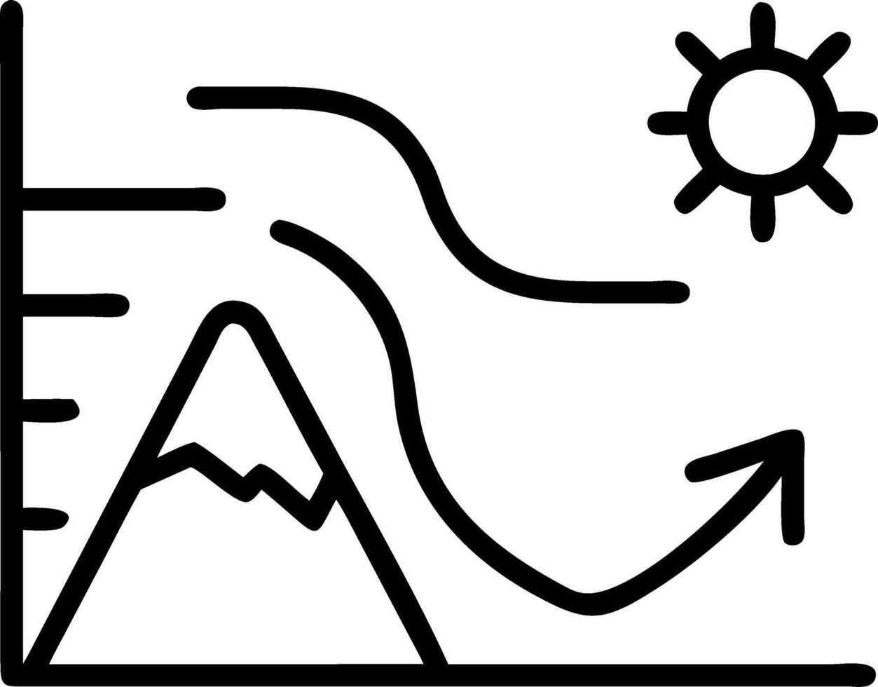 investment climate change vector
