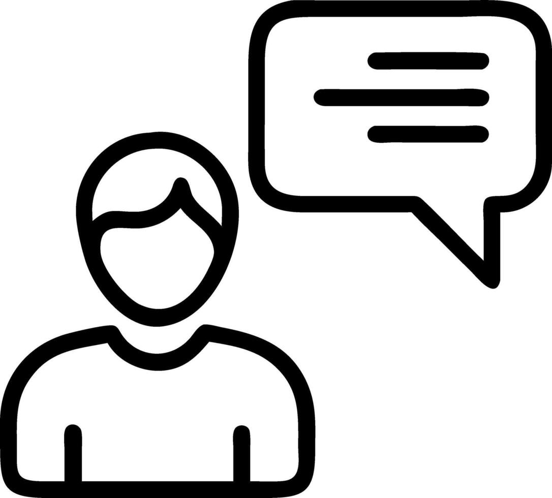 interview and conversation and communication vector