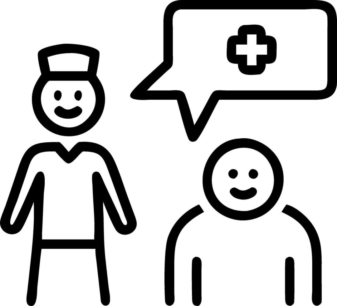 hospital environment inclusive design universal access language variety cultural nuances flexible services respectful outreach bridging gaps vector