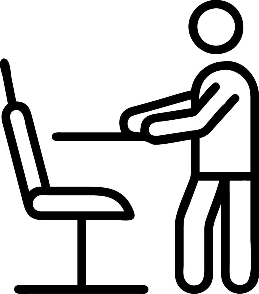 hospital environment ergonomics comfortable adjustable layouts supportive equipment optimized staff posture stable conditions vector
