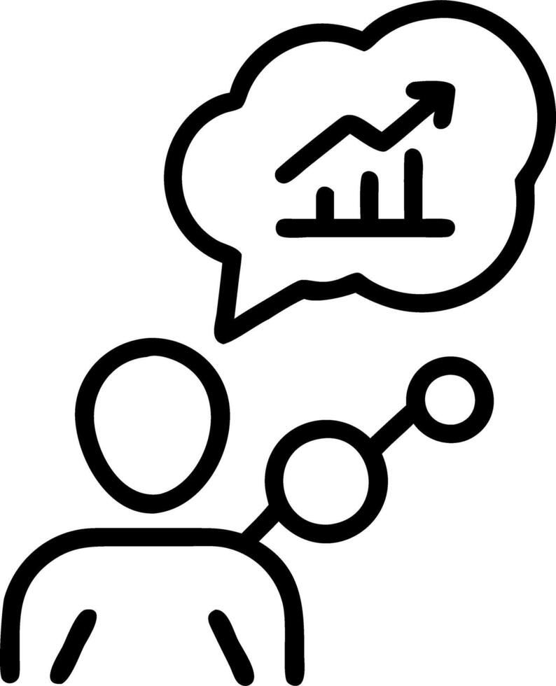 growth mindset and resilience and goals vector