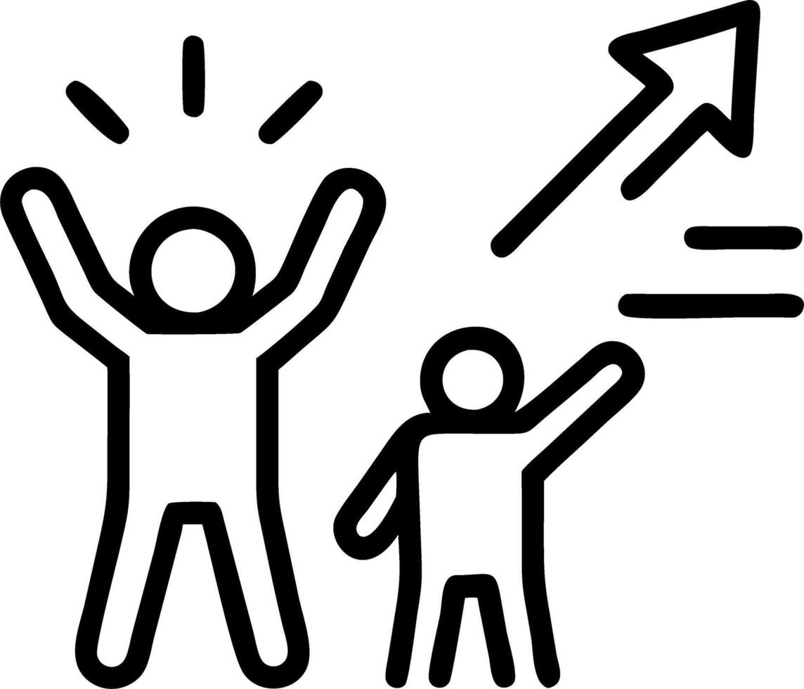 growth mindset and adaptability and success vector