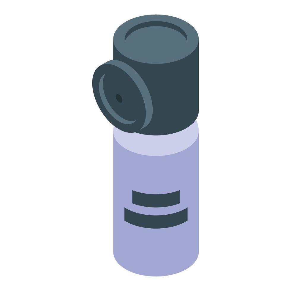 Pepper spray for self defense providing protection and security vector