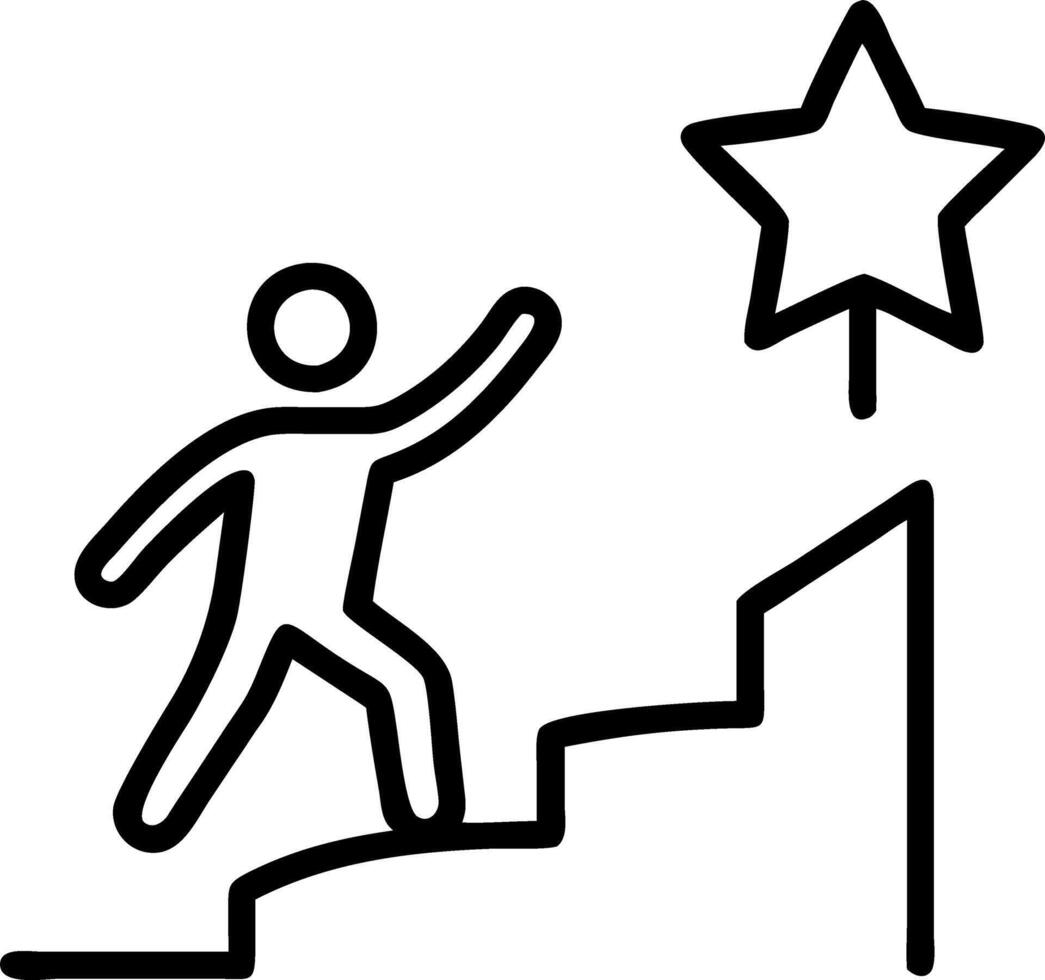 growth mindset and achievement and self improvement vector