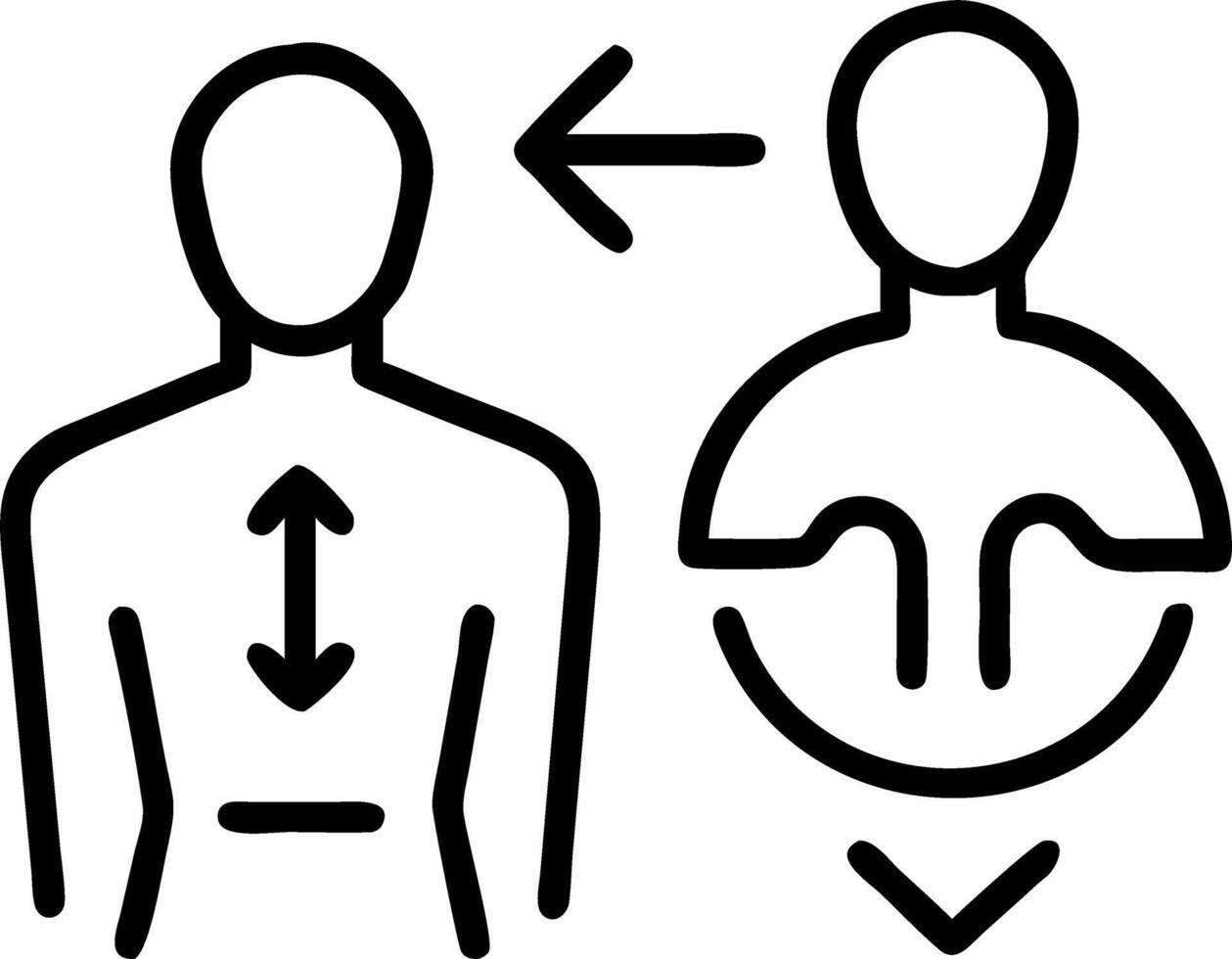 growth hormone and therapy and balance vector