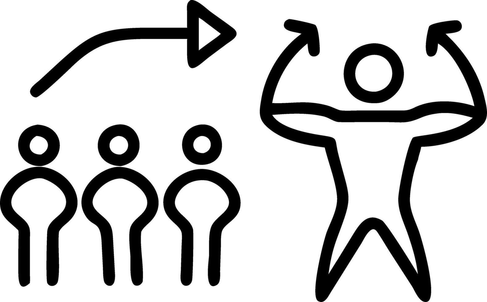 growth hormone and muscle and fitness vector