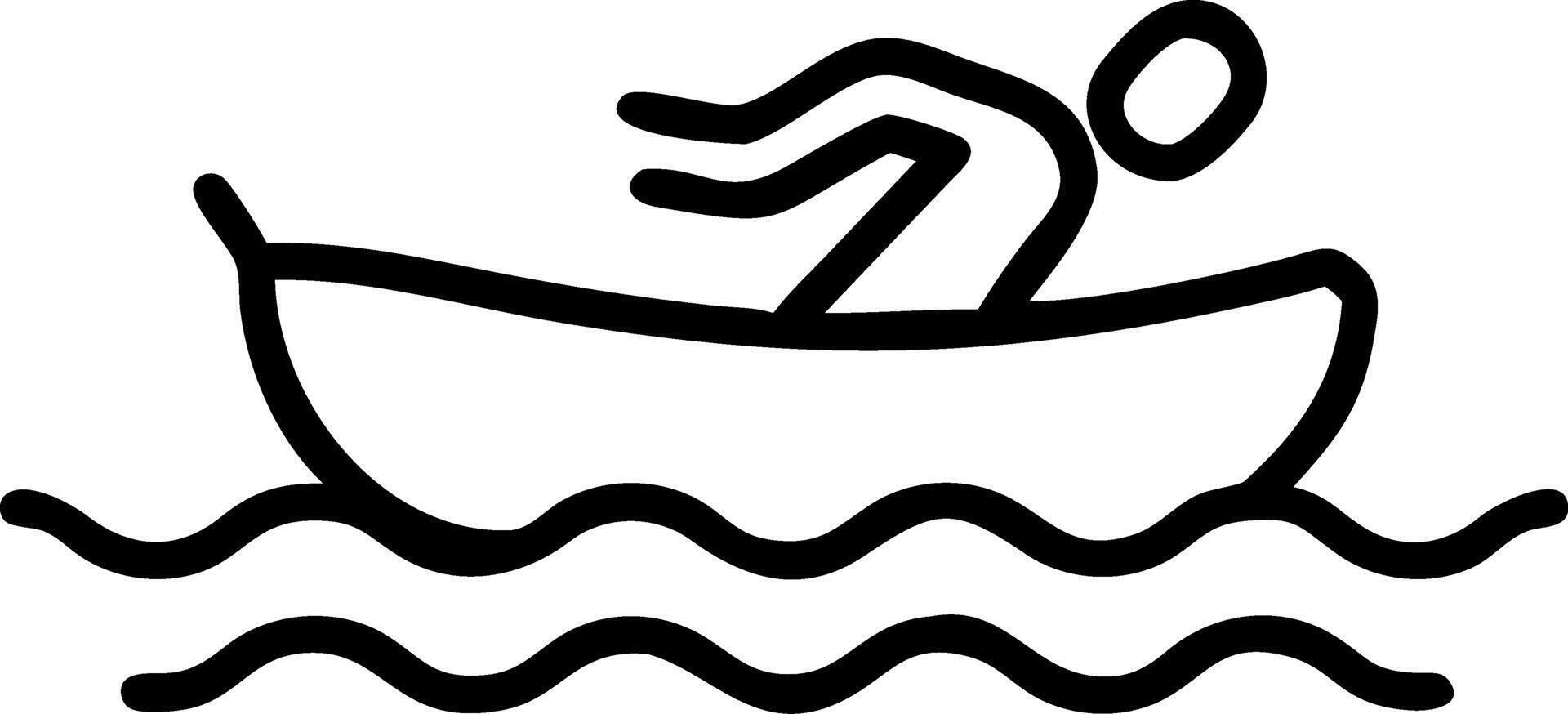 family trip water activities vector