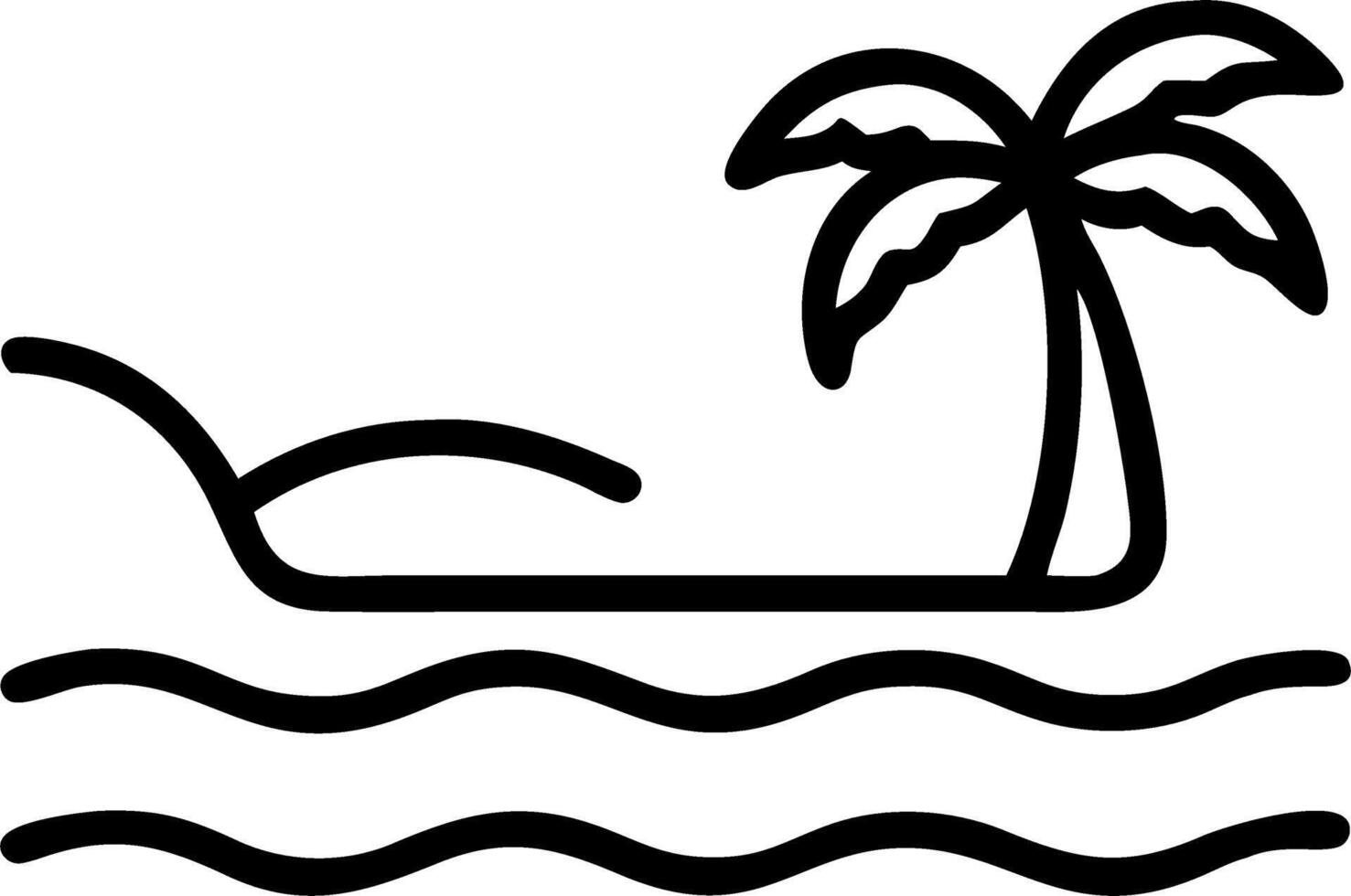 family trip Caribbean islands vector