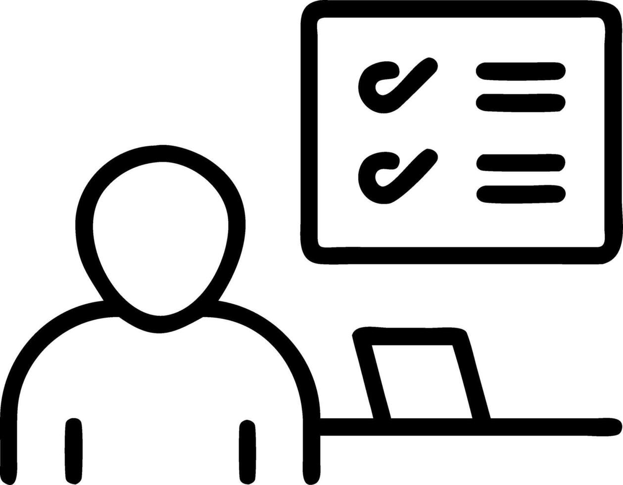 evaluation in education vector
