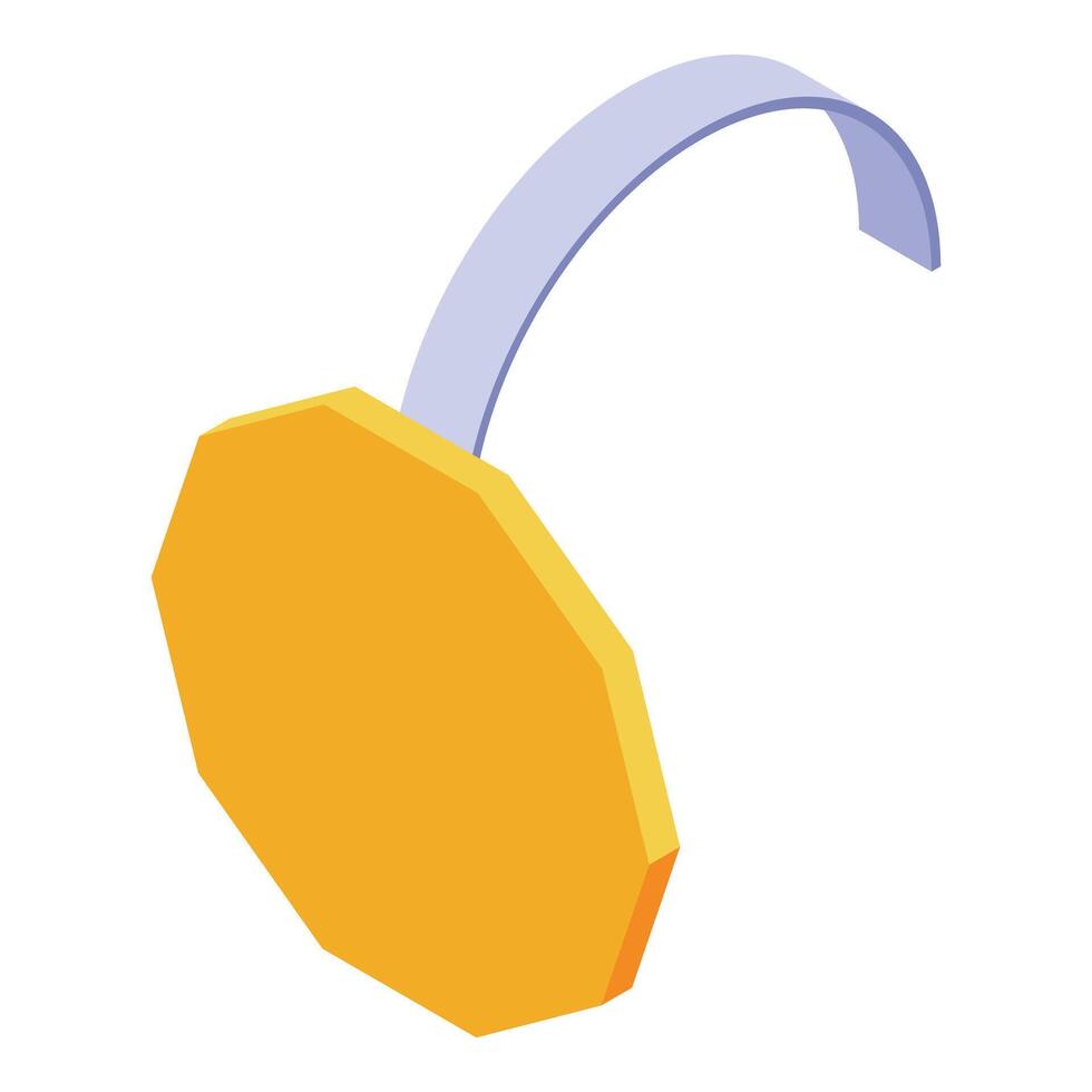 Wobbler tag hanging with blank space for advertisement or price tag vector