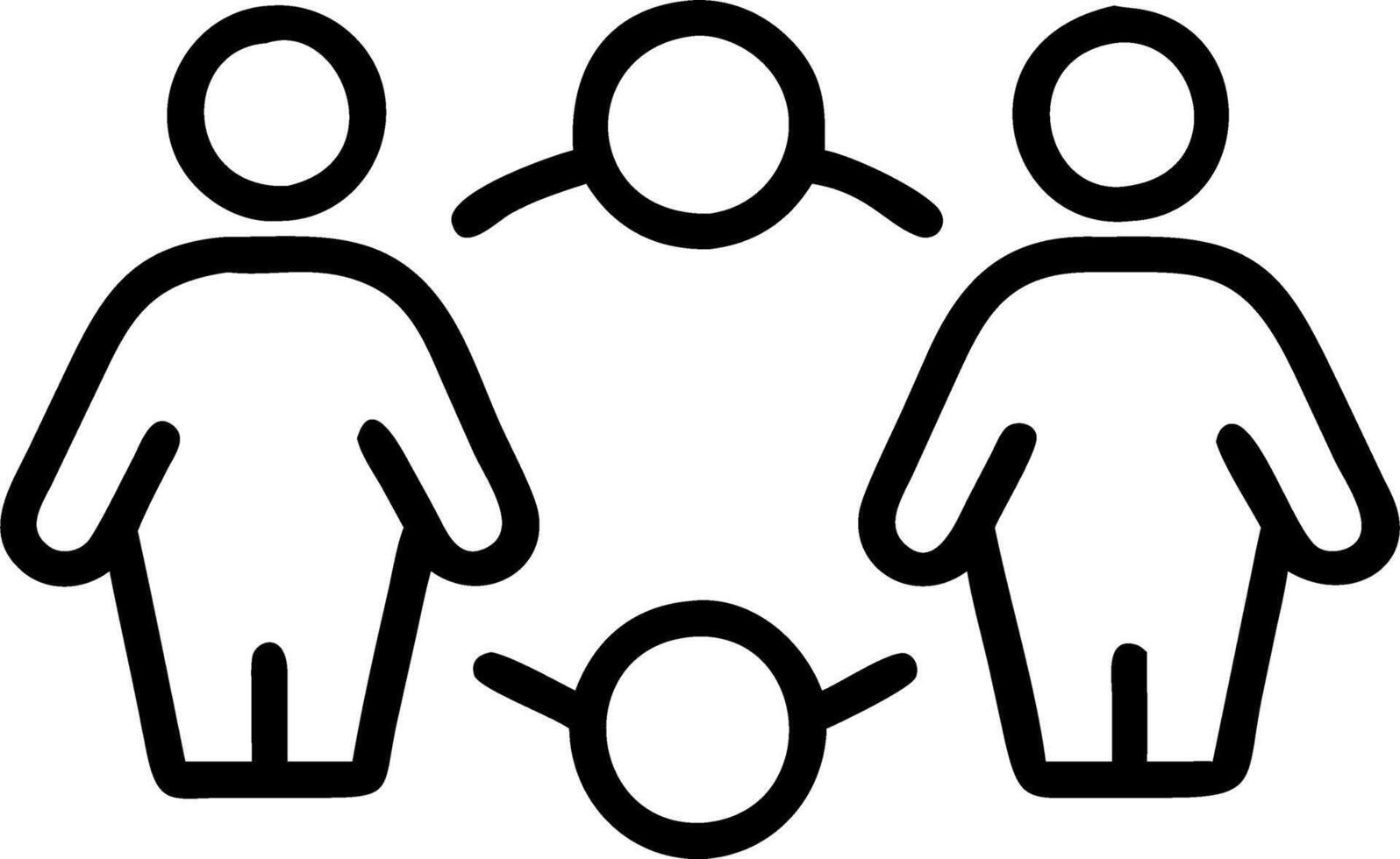 empathy and support and bonding vector