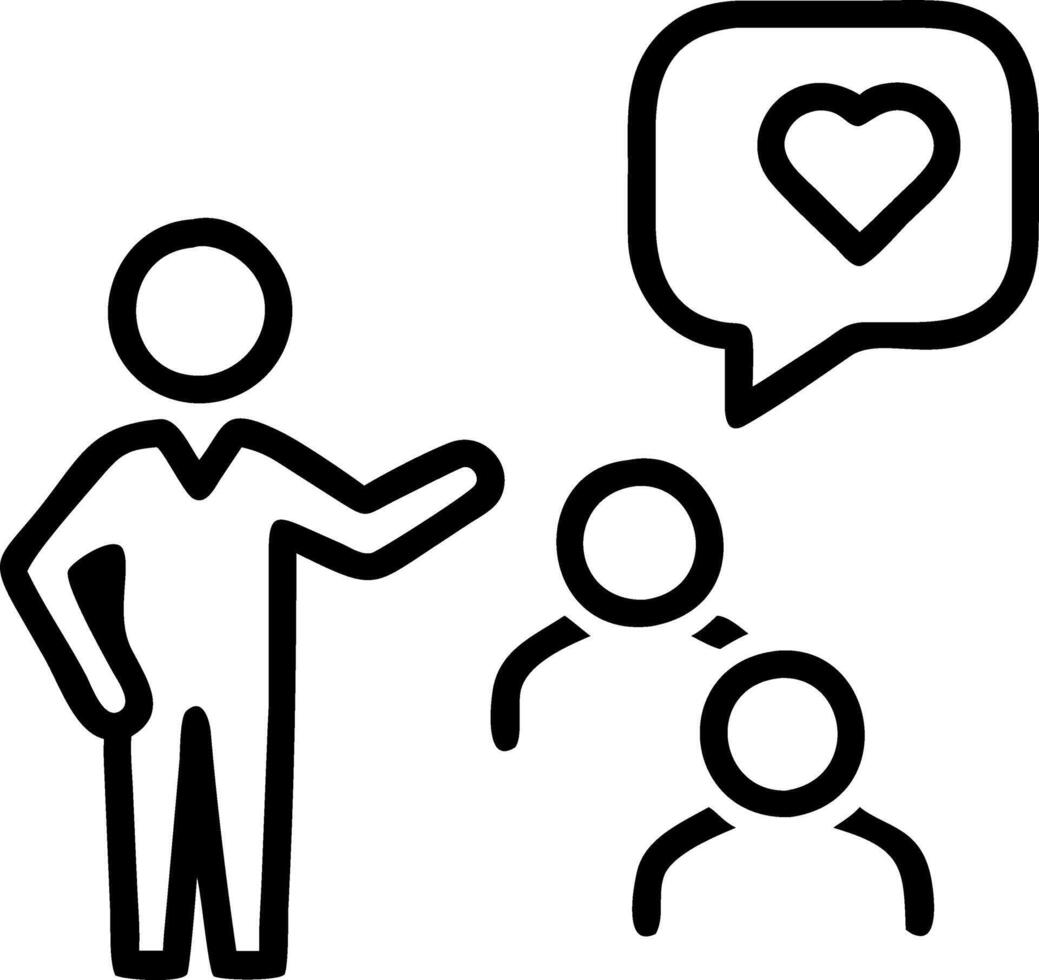 empathy and kindness and respect vector