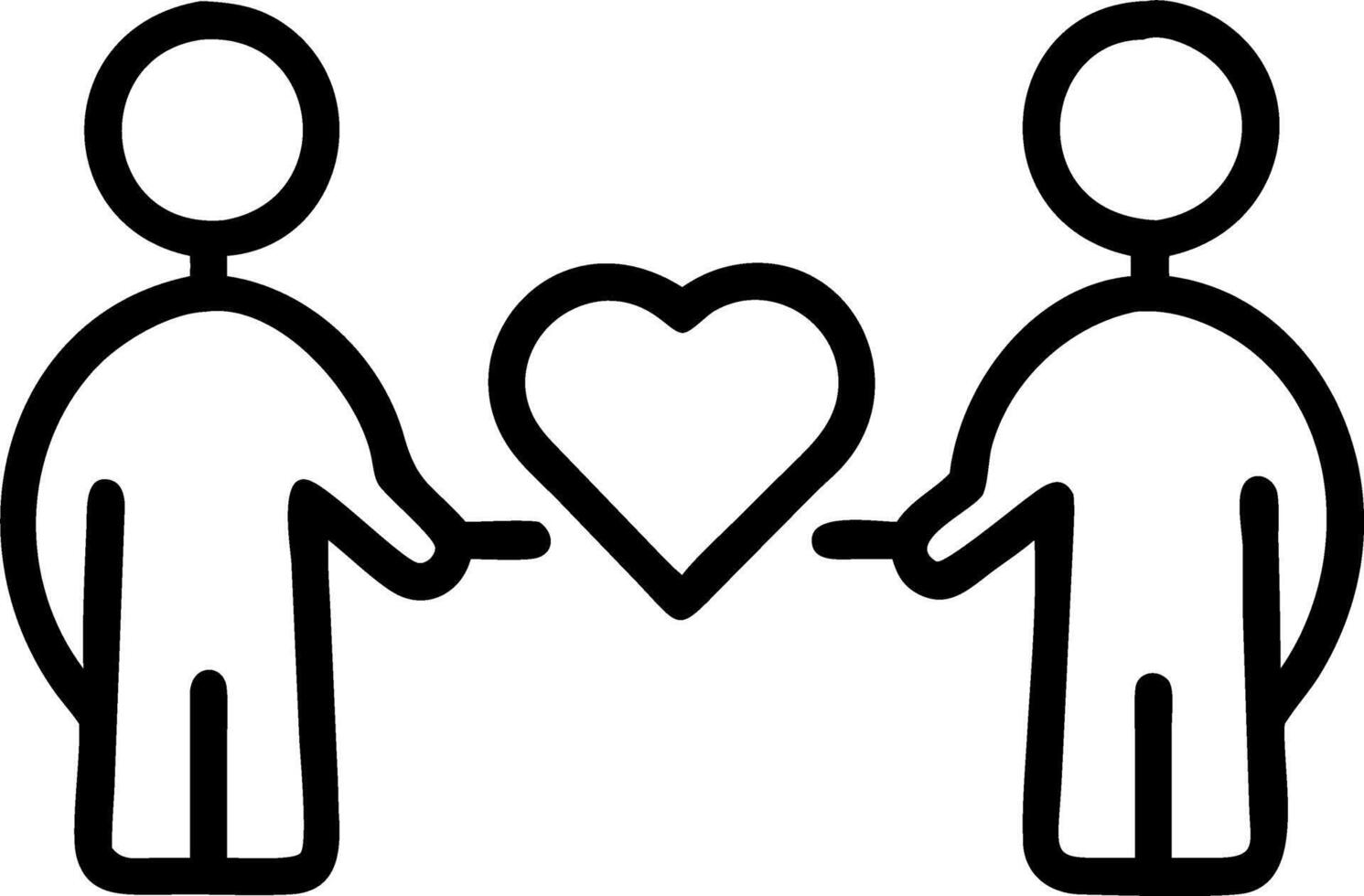 empathy and care and relationships vector