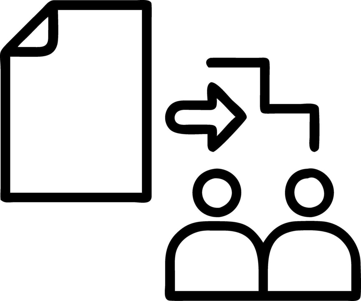 digital literacy collaborative learning vector