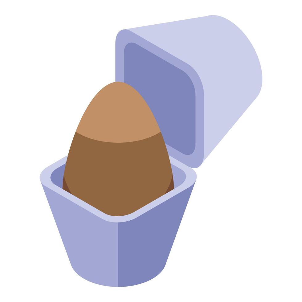 Coffee pod showing aromatic beverage preparation for brewing vector