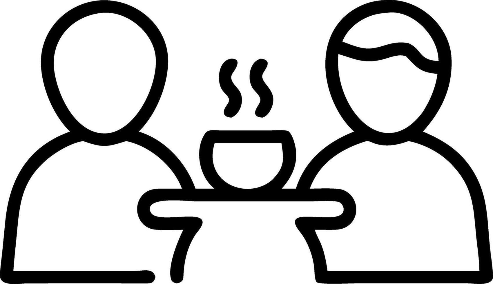 couple tea tasting events vector