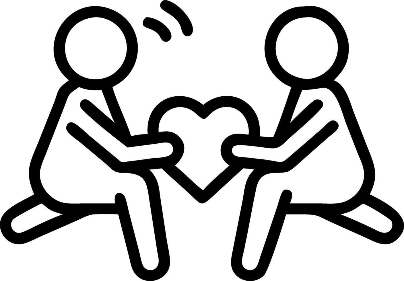 couple self care days Set 2 vector