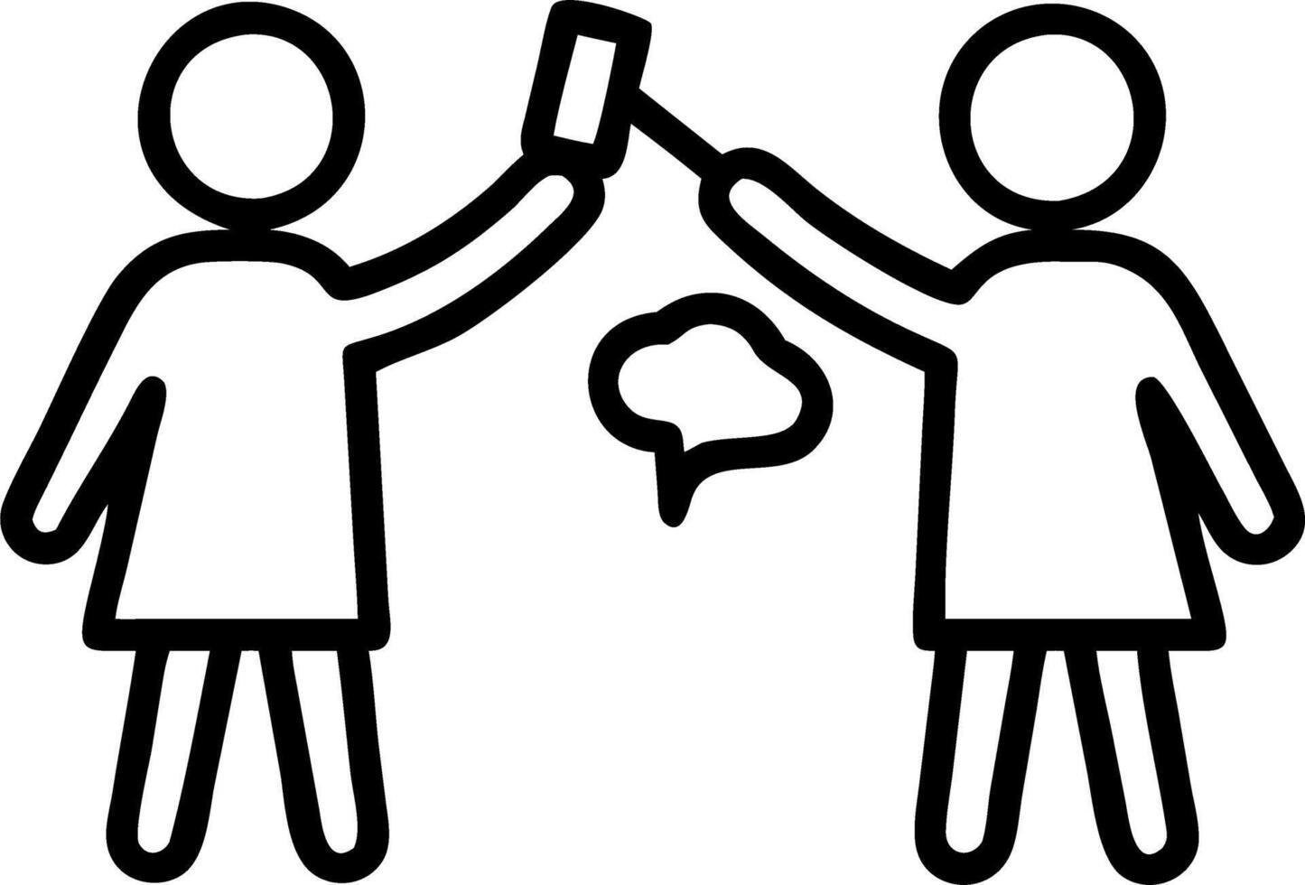 couple painting activities vector