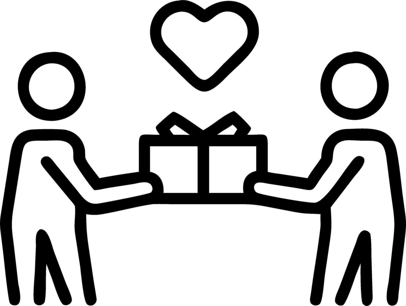 couple gift exchange ideas vector