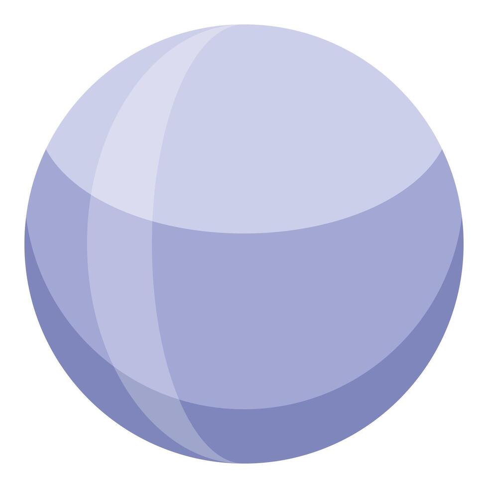 Uranus planet rotating in the solar system vector