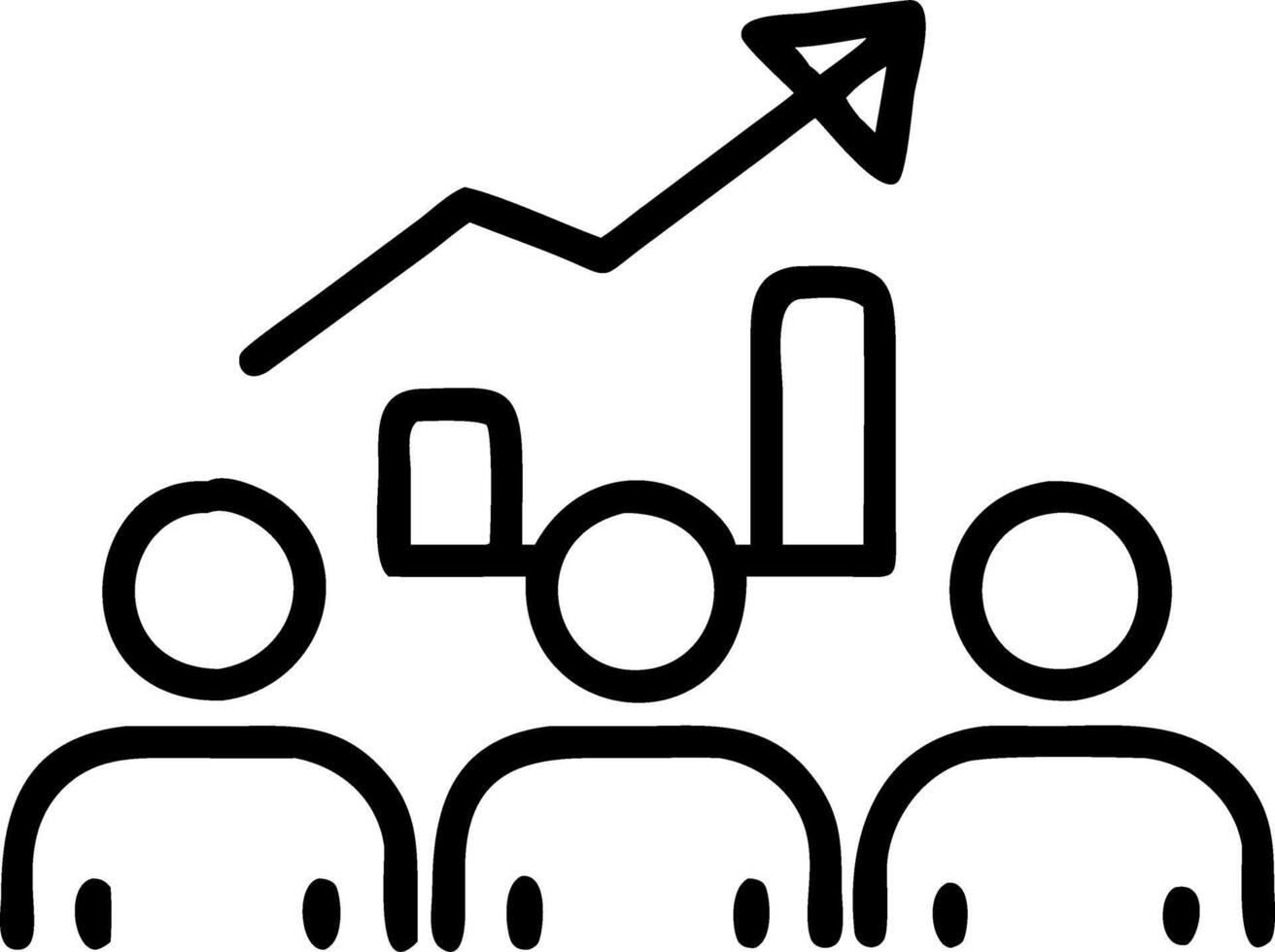 business growth and revenue and optimization vector
