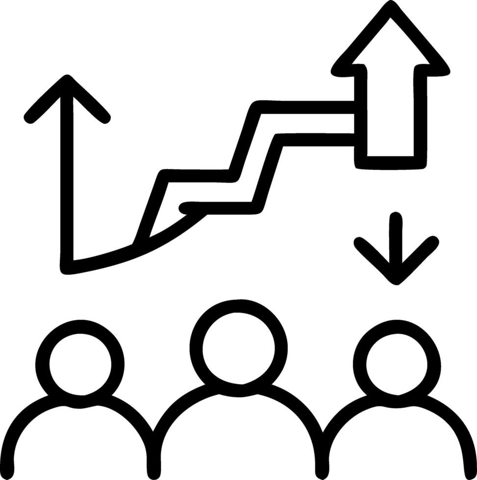 business growth and opportunities and efficiency vector