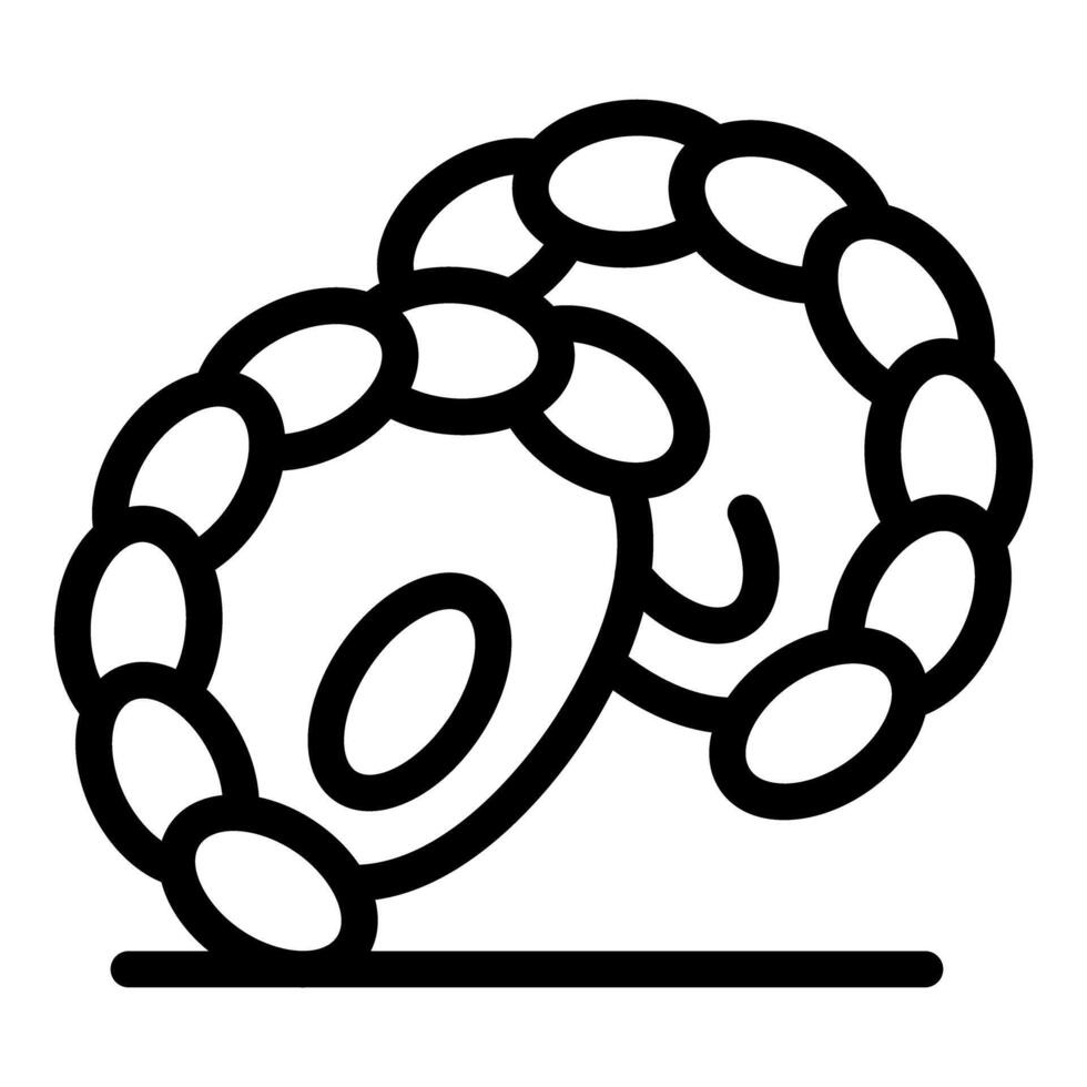 Streptococcus pneumoniae bacteria multiplying by binary fission, creating oval shaped diplococci vector