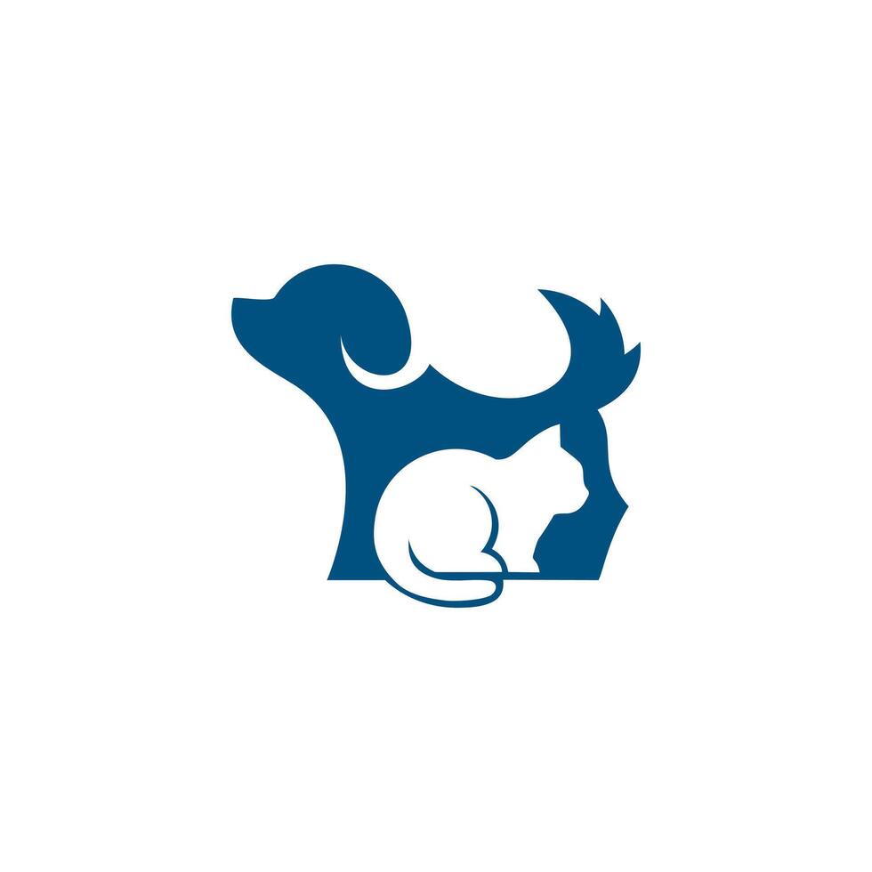 dog cat abstract vector