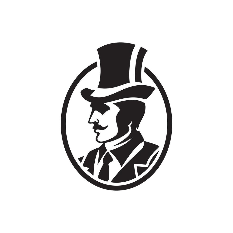 silhouette of a man vector