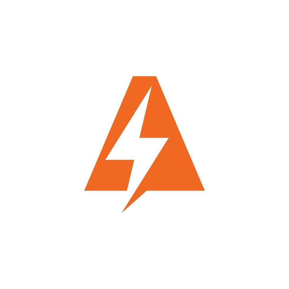 Power Symbol Logo Design vector