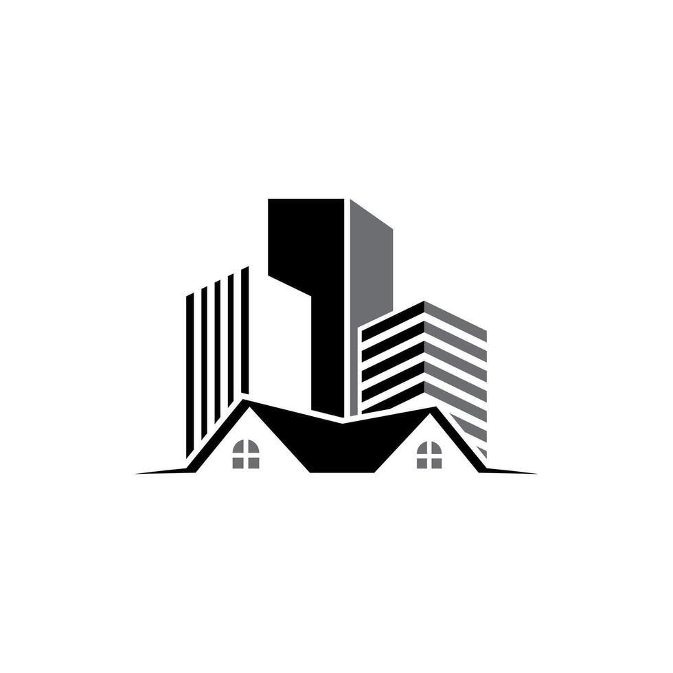 Modern Real Estate Logo vector
