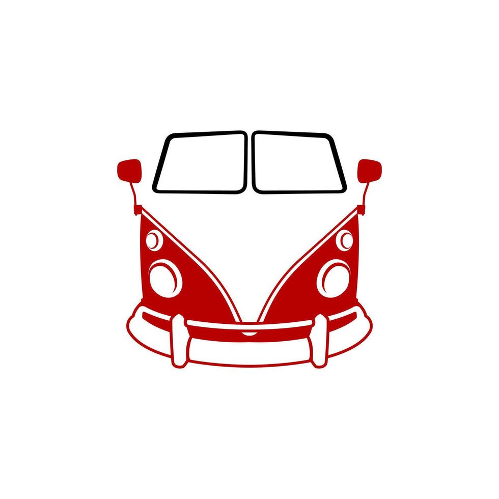 classic car logo vector