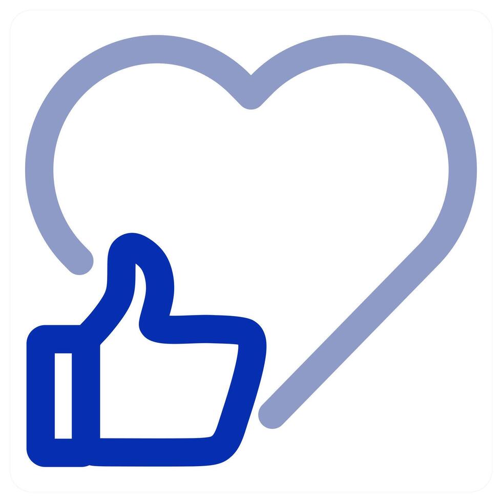 Like Icon Concept vector