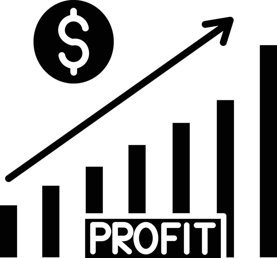 Profits Detailed Illustration Icon vector
