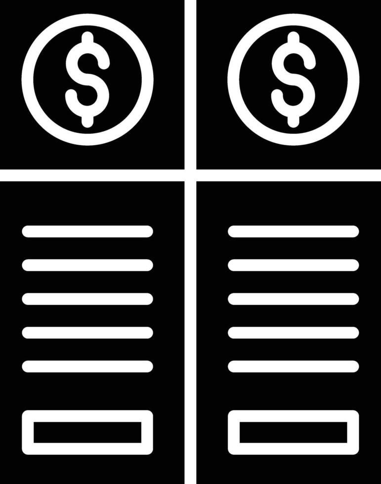 Balance Sheet Detailed Illustration Icon vector