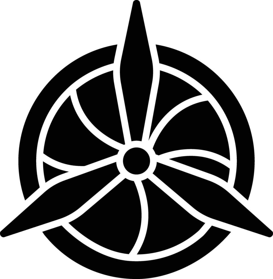 Propeller Detailed Illustration Icon vector