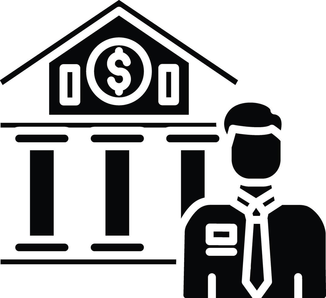 Personal Banking Detailed Illustration Icon vector