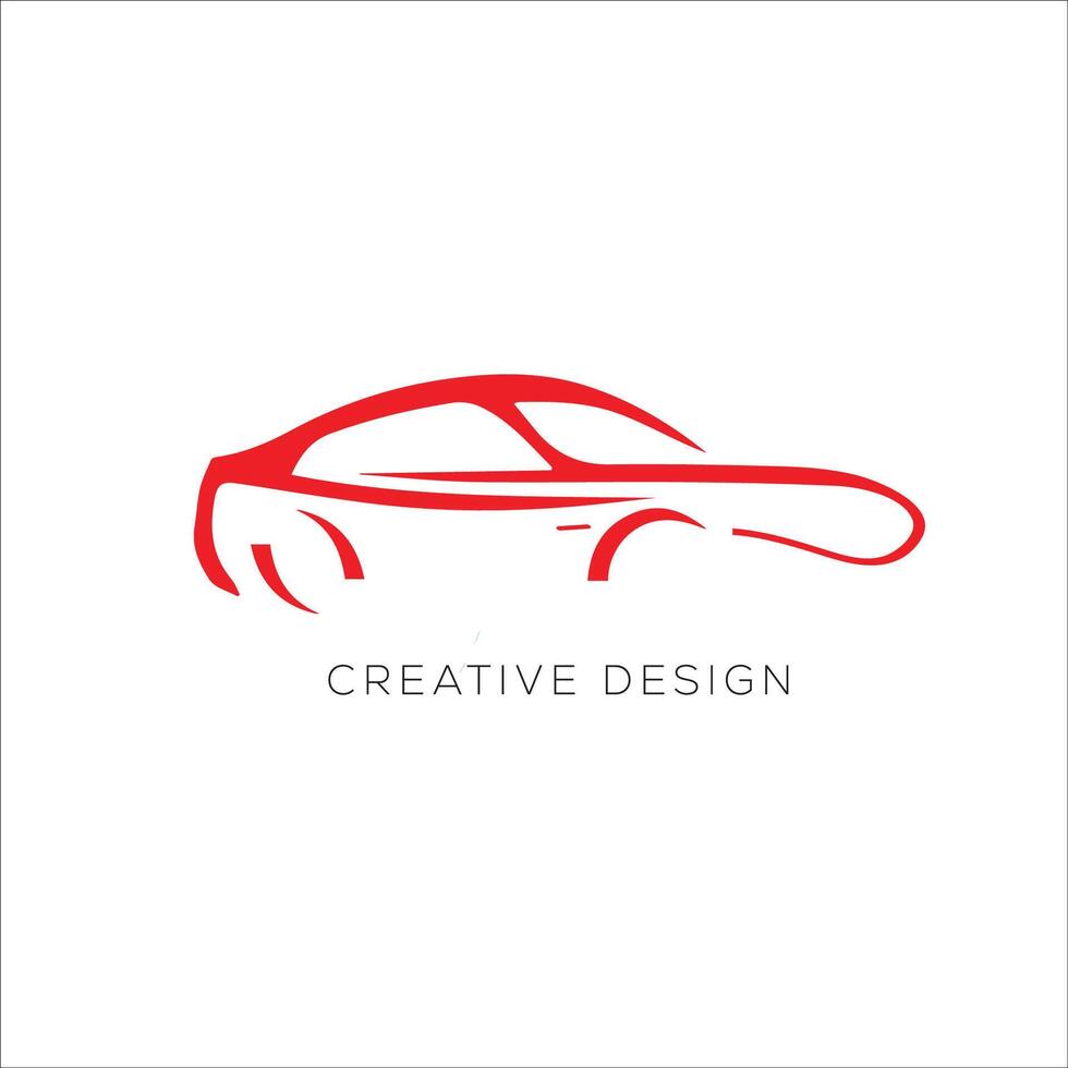 car logo design template vector
