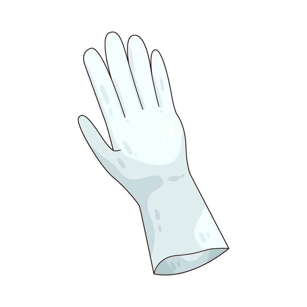 Medical Glove illustration vector