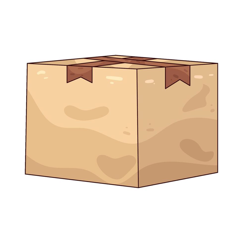 illustration of delivery boxs vector