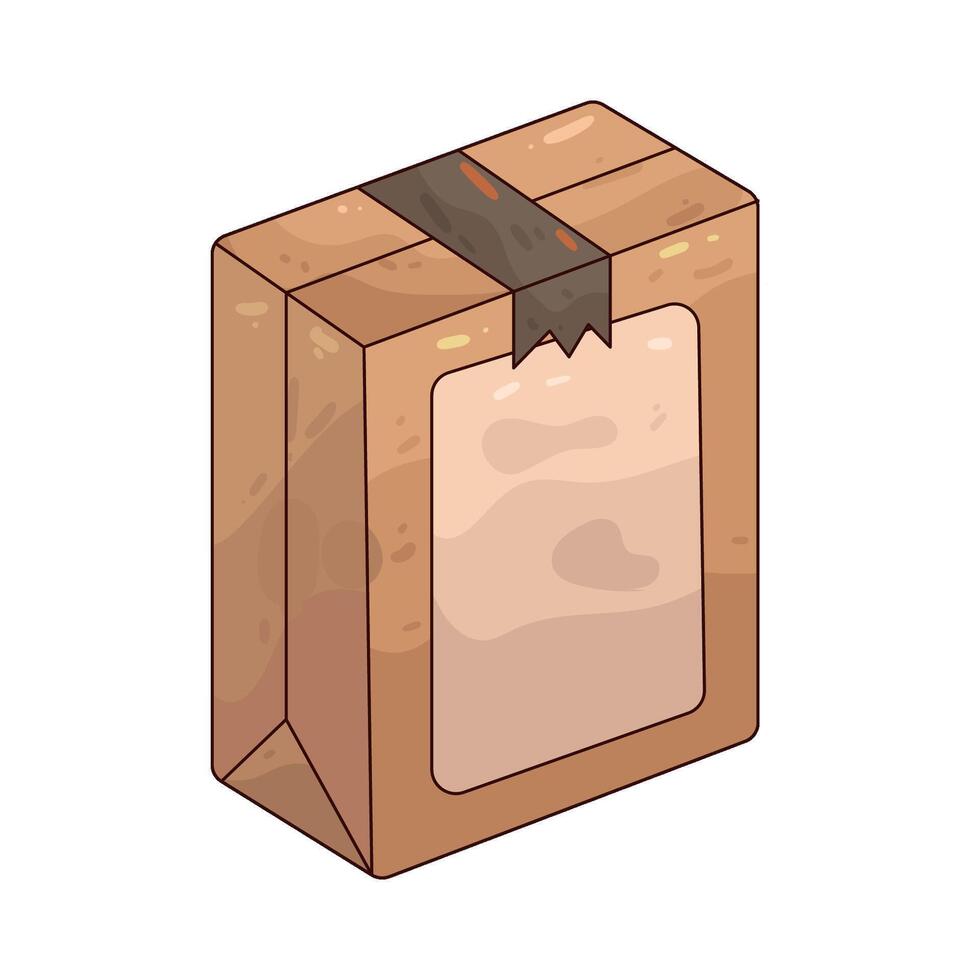 Sealed Package illustration vector