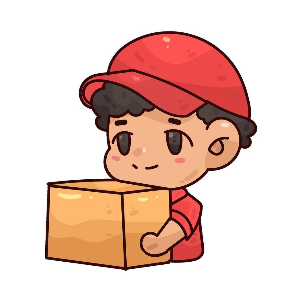 Delivery Man illustration vector
