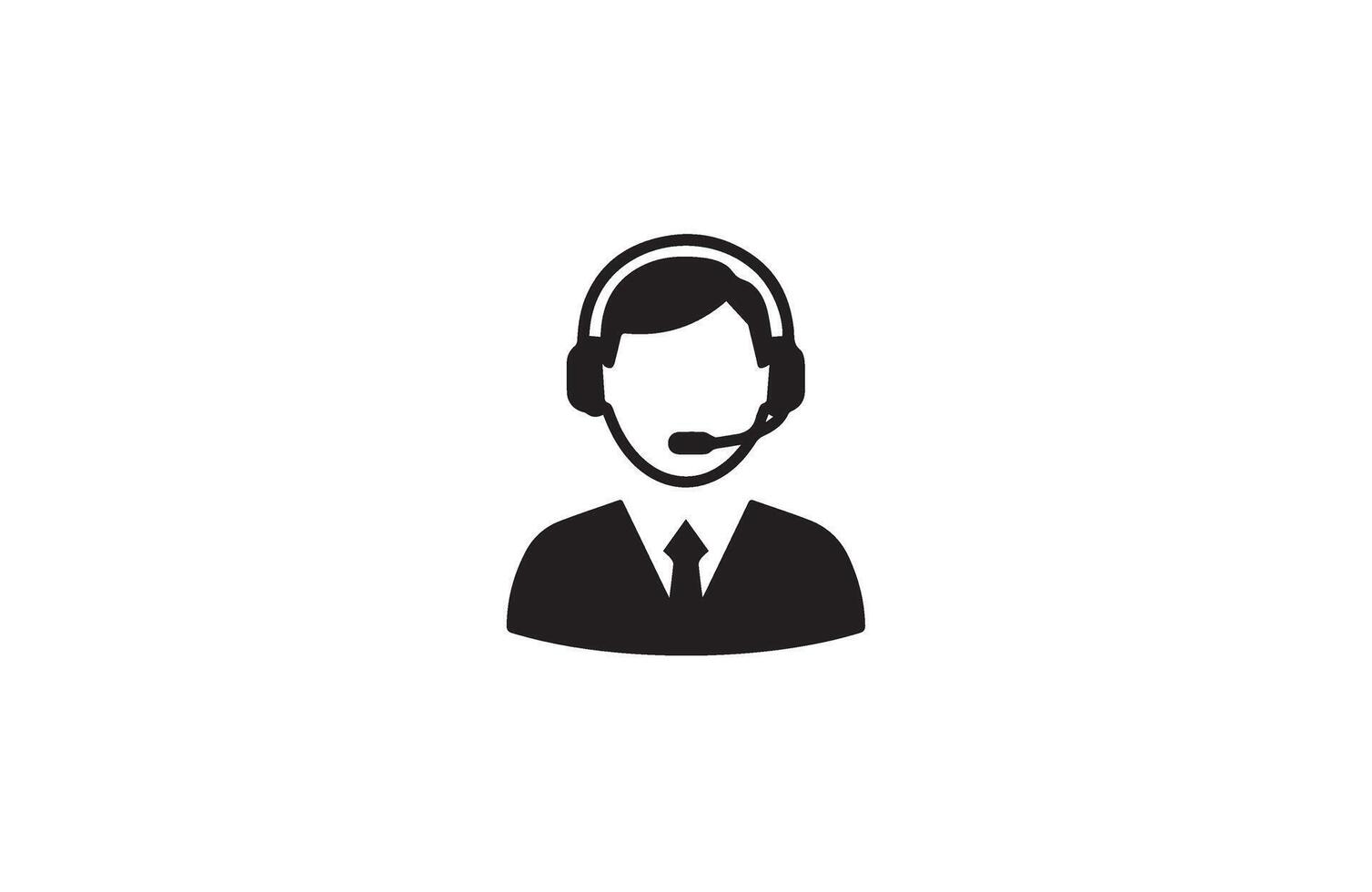 Customer Support Icon Set Call Assistance vector
