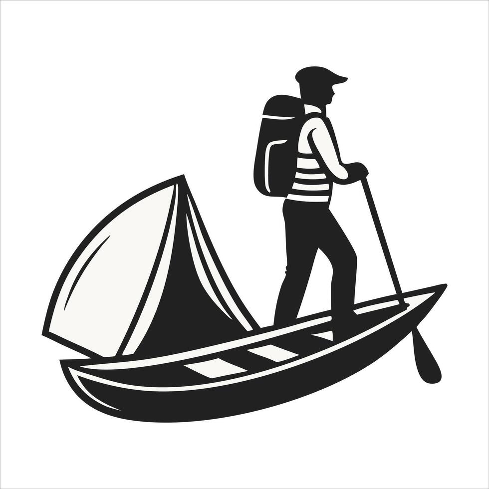 Campfire Certified white backgropund vector
